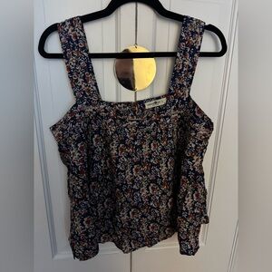 Natural Life Multicolor Floral Top